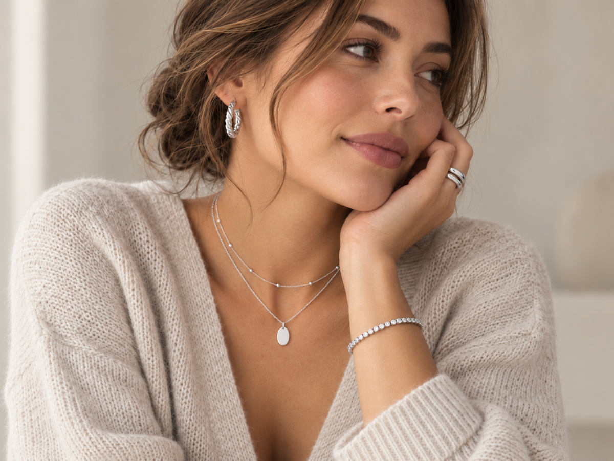 Bijoux argentés